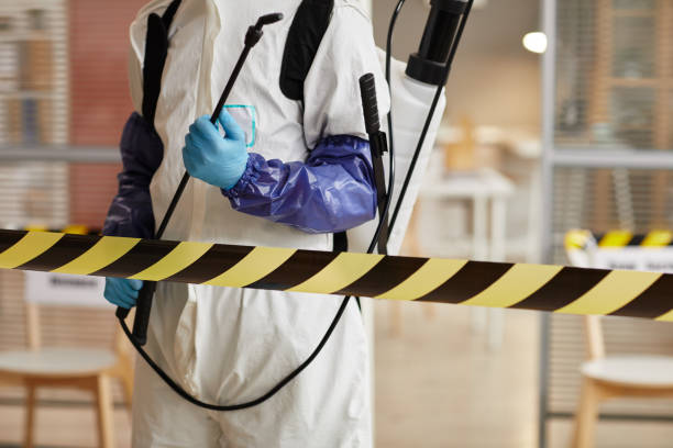 Professional Sewage Cleanup technician working in Hartford, KY